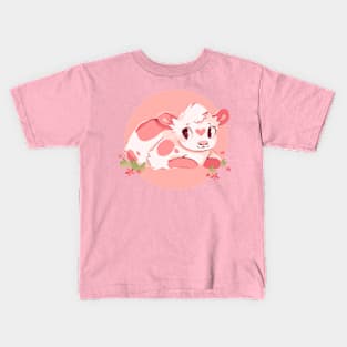 Strawberry Cow Kids T-Shirt